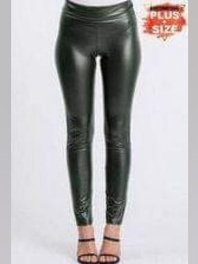 New With Tags Heimish Black Faux Leather Leggings